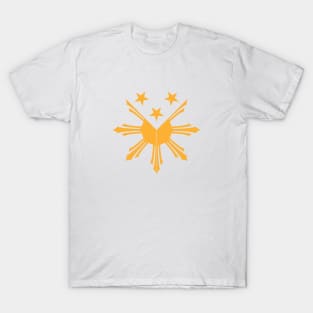 Filipino Sun and Stars Pinoy decal T-Shirt